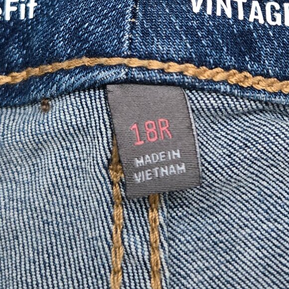 Torrid Perfect Super Flare Vintage Stretch Jeans Retro 70s Wide Ankle 18R - Picture 6 of 7